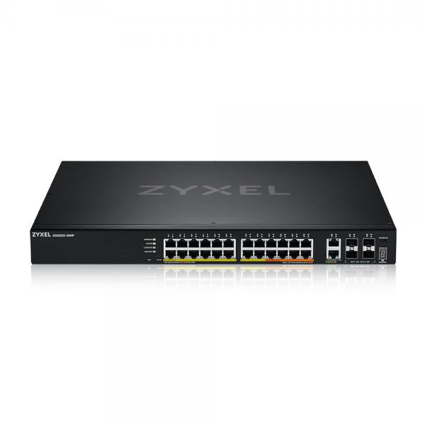 Zyxel XGS2220-30HP Gestito L3 Gigabit Ethernet (10/100/1000) Supporto Power over Ethernet (PoE) Nero [XGS2220-30HP-EU0101F]