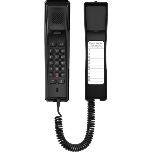 Fanvil H2U - Hotel Entry Level SIP Phone - Black FAN-H2U-BLACK [FAN-H2U-BLACK]