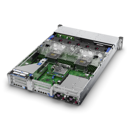 Hp ProLiant DL380 Gen10 Rack Server (2U) - Xeon Silver 4210R / 2.40GHz - 32GB RAM - 8 SFF - 800W PSU - Rack Mountable [P56961-421]