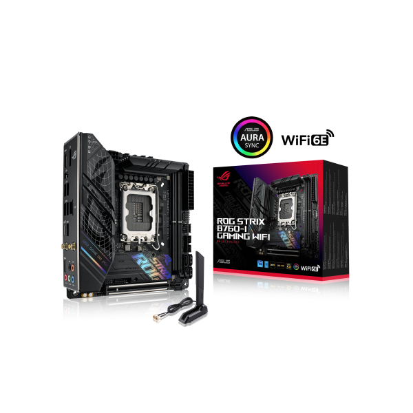 ASUS ROG STRIX B760-I GAMING WIFI Intel B760 LGA 1700 mini ITX [90MB1D90-M1EAY0]