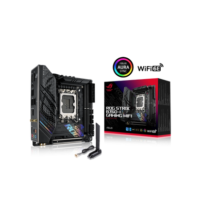 ASUS ROG STRIX B760-I GAMING WIFI Intel B760 LGA 1700 mini ITX [90MB1D90-M1EAY0]