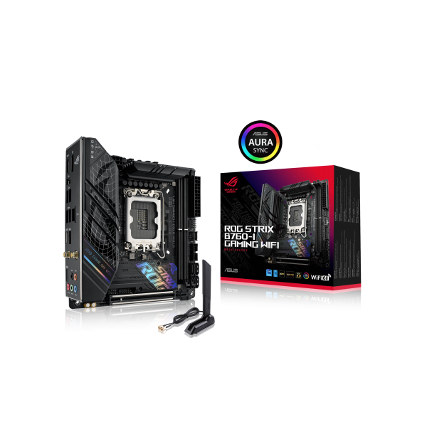 ASUS ROG STRIX B760-I GAMING WIFI Intel B760 LGA 1700 mini ITX [90MB1D90-M1EAY0]