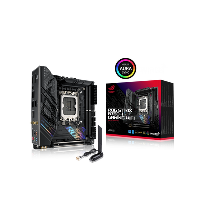 ASUS ROG STRIX B760-I GAMING WIFI Intel B760 LGA 1700 mini ITX [90MB1D90-M1EAY0]