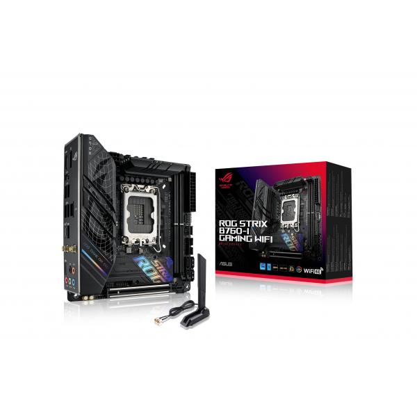 ASUS ROG STRIX B760-I GAMING WIFI Intel B760 LGA 1700 mini ITX [90MB1D90-M1EAY0]