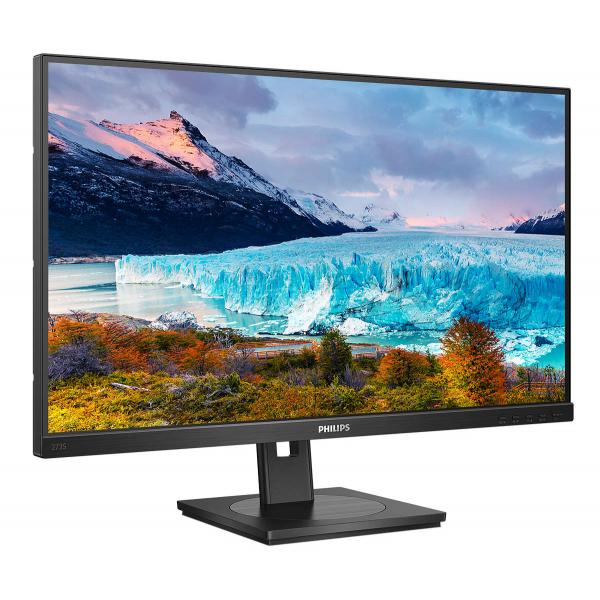 PHILIPS MONITOR 27 LED IPS 16:9 FHD 4MS 300 CD/M, PIVOT, DP/HDMI, USB-C DOCK, MULTIMEDIALE [273S1]