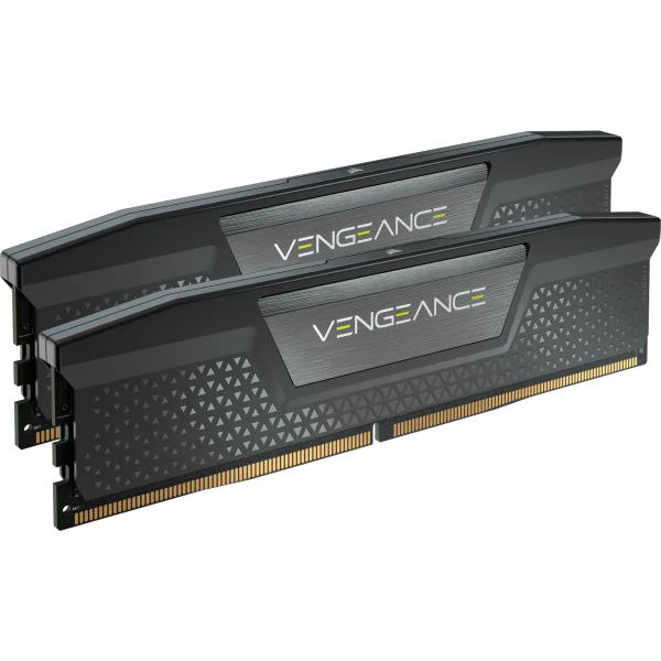 CORSAIR RAM VENGEANCE DDR5 32GB 2 x 16GB DDR5 6400 CL32-40-40-84 1.40V INTEL XMP - BLACK [CMK32GX5M2B6400C32]