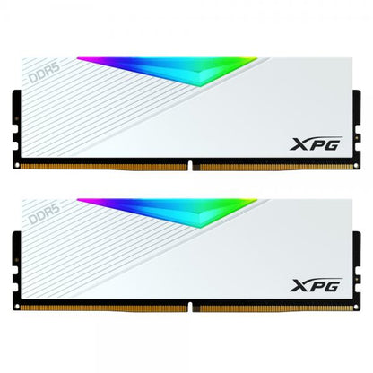 MEM DDR5 ADATA XPG LANCER RGB 32GB KIT (2x16GB) 6400MHz WHITE [AX5U6400C3216GDCLARW]