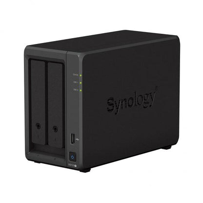 SYNOLOGY NAS TOWER 2BAY x2 2.5"/3.5" HDD SATA, 2xSSD NVME M.2 2280, AMD Ryzen R1600 dual-core, 2 GB [DS723+]