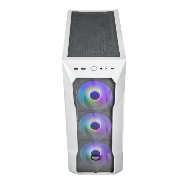 COOLER MASTER CASE MASTERBOX TD500 MESH V2 WHITE- SIDE-PANEL - CABINET GAMING - MID-TOWER - MICRO-AT [TD500V2-WGNN-S00]