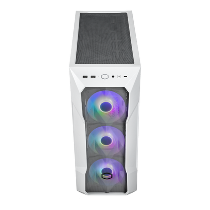 COOLER MASTER CASE MASTERBOX TD500 MESH V2 WHITE- SIDE-PANEL - CABINET GAMING - MID-TOWER - MICRO-AT [TD500V2-WGNN-S00]