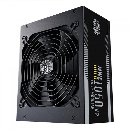 COOLER MASTER ALIMENTATORE MWE GOLD 1050 - V2 80PLUS-GOLD 1050W 140MM-FAN ACTIVE-PFC PSU - FULL MODU [MPE-A501-AFCAG-3EU]