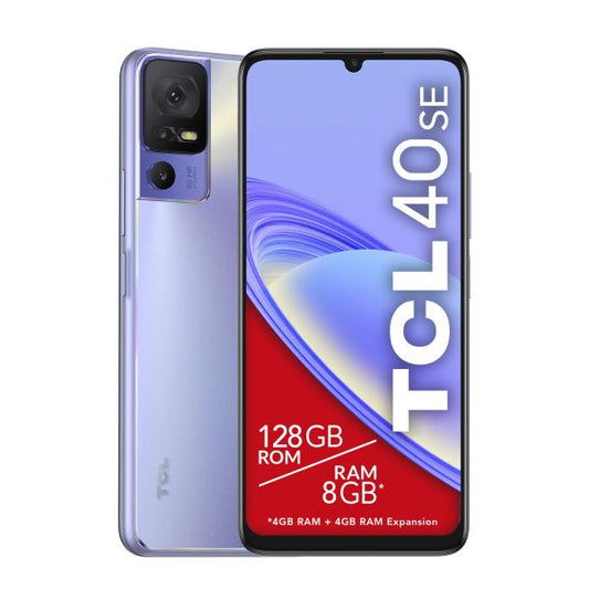 TCL SMARTPHONE 40SE 4GB 128GB PURPLE DUAL SIM [610K-2BLCA112-128]