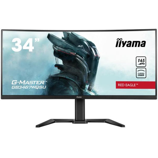iiyama G-MASTER GB3467WQSU-B5 Monitor PC 86,4 cm (34") 3440 x 1440 Pixel UltraWide Quad HD LED Nero [GB3467WQSU-B5]