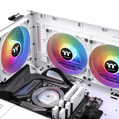 Thermaltake TT CT140 ARGB Sync PC Computer Case Fan White 2 pcs [CL-F154-PL14SW-A] 