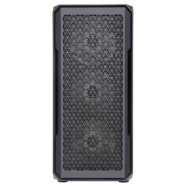 ITEK CASE SEIS TRIÁNGULO - TORRE MEDIA PARA JUEGOS, VENTILADOR ARGB DE 4X12 CM, USB3, VIDRIO TEMPLADO DEL PANEL LATERAL [ITGCAST33B]