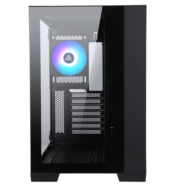 ITEK CASE DARK CAVE - GAMING TOWER, ATX, 4X12CM ARGB FAN, 2XUSB3, TYPE-C, SIDE FRONT PANEL TEMP GL [ITGCADCAGB]