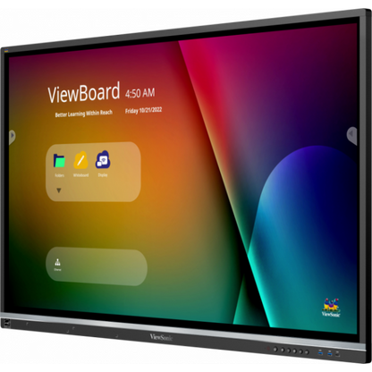 Viewsonic ViewBoard 50serie touchscreen - 55inch - 4K - IR 400 nits - Android 11.0 - 2x15W + sub 16W - USB-C - 4GB Ram - 32GB [IFP5550-5]