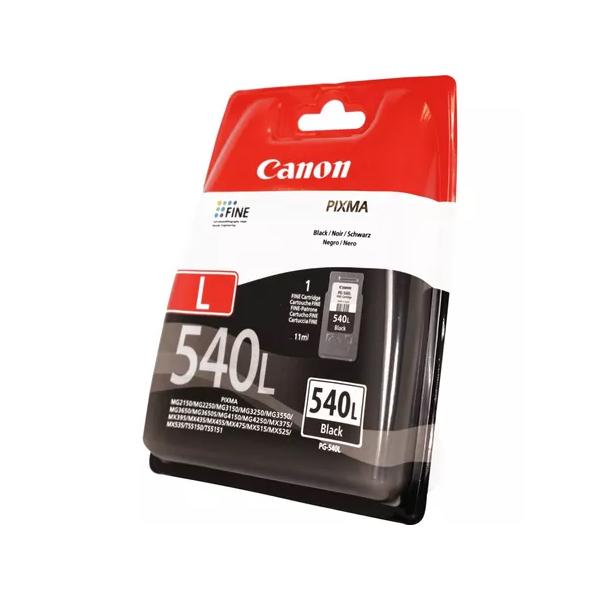 Canon PG-540L cartucho de tinta 1ud Original Rendimiento estándar Negro [5224B001]