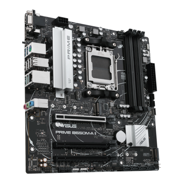 ASUS PRIME B650M-A II AMD B650 Presa di corrente AM5 micro ATX [90MB1EH0-M0EAY0]