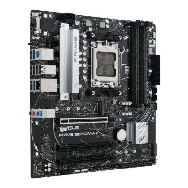 ASUS PRIME B650M-A II AMD B650 Presa di corrente AM5 micro ATX [90MB1EH0-M0EAY0]