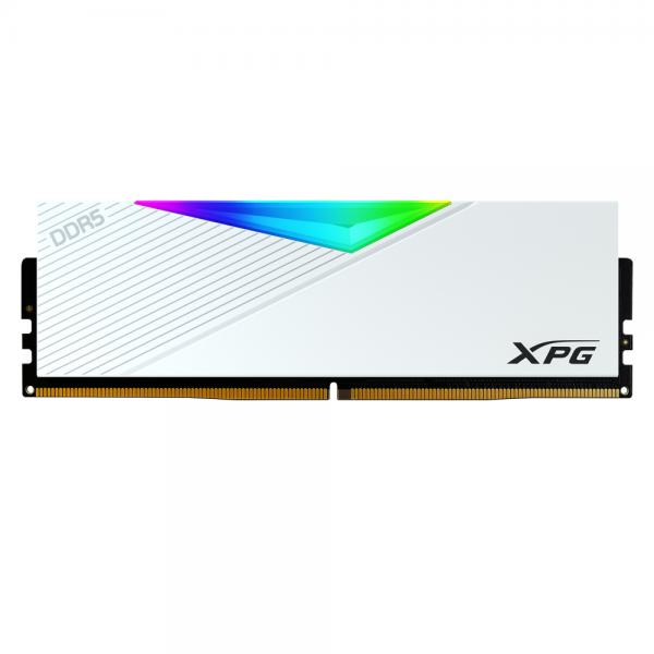 ADATA RAM GAMING LANCER RGB 16GB DDR5 7200MHZ 1,4V WHITE [AX5U7200C3416G-CLARW]