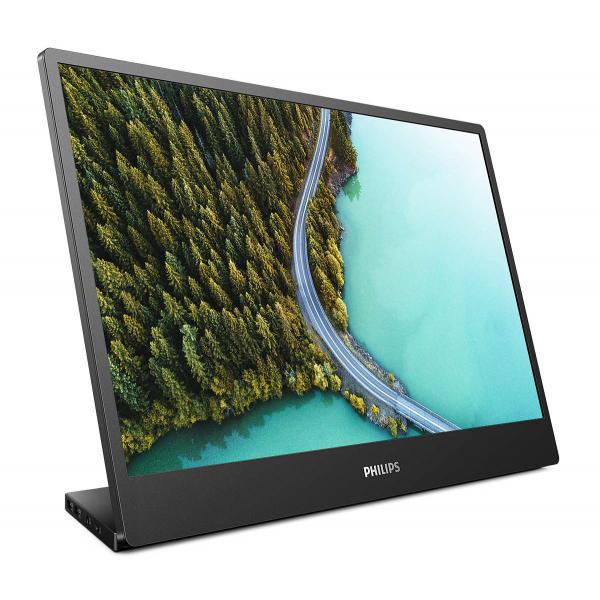 PHILIPS MONITOR PORTATILE 15,6 LED IPS 16:9 FHD 5MS 250 CDM, REGOLABILE, USB-C [16B1P3302D]