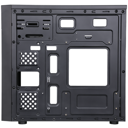 ITEK CASE THEON - MID TOWER, MATX, PSU 500W, 2XUSB3, FULL BLACK [ITOCMPTO]