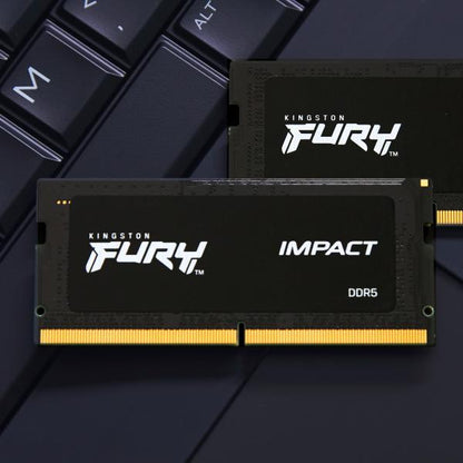 KINGSTON RAM FURY IMPACTSO-DIMM DDR5 16GB 5600MHZ CL40 [KF556S40IB-16]