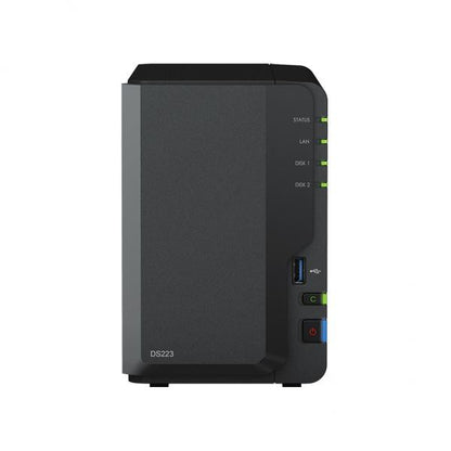 Synology DiskStation DS223 server NAS e di archiviazione Desktop Collegamento ethernet LAN RTD1619B [DS223]