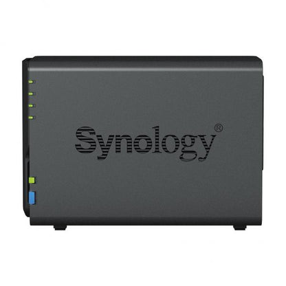 SYNOLOGY NAS TOWER 2BAY 2.5"/3.5" HDD SATA CPU Realtek RTD1619B + 2Gb Ram DDR4 + 1x Gigabit + x3 USB [DS223]