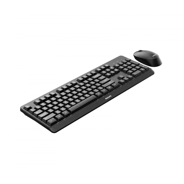 Philips 3000 series SPT6307BL/34 teclado Ratón incluido RF Inalámbrico QWERTY Inglés Negro [SPT6307BL/34]