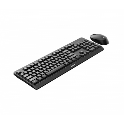 Philips 3000 series SPT6307BL/34 teclado Ratón incluido RF Inalámbrico QWERTY Inglés Negro [SPT6307BL/34]