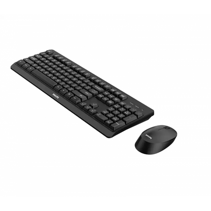 Philips 3000 series SPT6307BL/34 teclado Ratón incluido RF Inalámbrico QWERTY Inglés Negro [SPT6307BL/34]