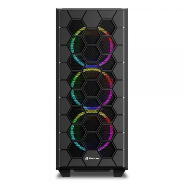 Sharkoon RGB HEX Desktop Black [RGBHEX] 