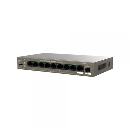 TENDA SWITCH POE UNMANAGED 10 PORT, 8 POE [TEG1110PF-8-102W]