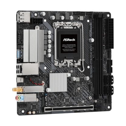 ASROCK MB B760, B760 ITX, LGA1700 2 x DDR4 DIMMs MINI ITX WIFI [B760M-ITX/D4 WIFI]