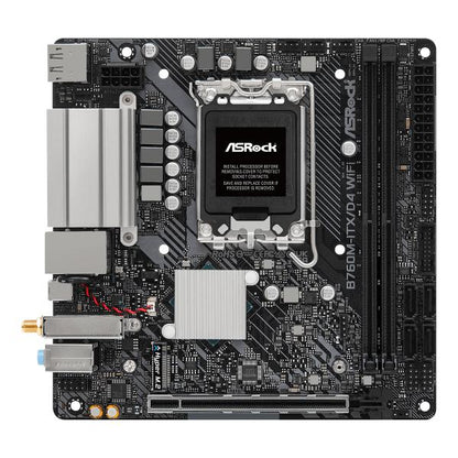 ASROCK MB B760, B760 ITX, LGA1700 2 x DDR4 DIMMs MINI ITX WIFI [B760M-ITX/D4 WIFI]