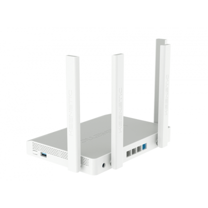 KEENETIC HOPPER (KN-3810), ROUTER 4 PORTE 1GBPS, WI-FI AX1800, MESH, VPN, PARENTAL CONTROL, MEDIA SERVER, MENU MULTI LINGUA [KN-3810-01-EU]