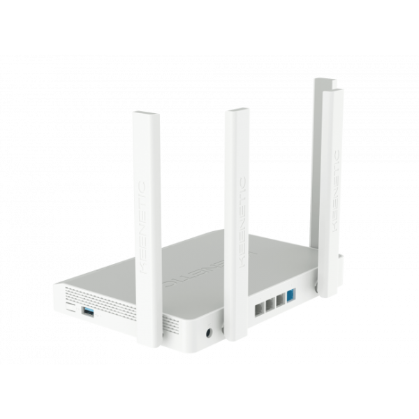 KEENETIC HOPPER (KN-3810), ROUTER 4 PORTE 1GBPS, WI-FI AX1800, MESH, VPN, PARENTAL CONTROL, MEDIA SERVER, MENU MULTI LINGUA [KN-3810-01-EU]