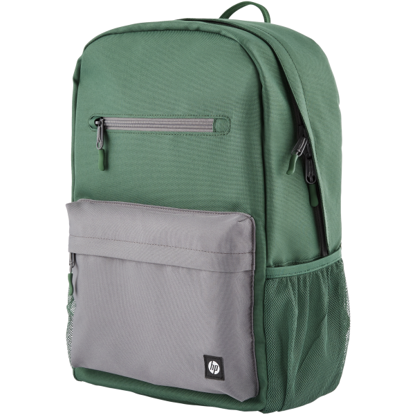 Hp 15.6 inch Campus Laptop Backpack - Grey/Green [7J595AA]