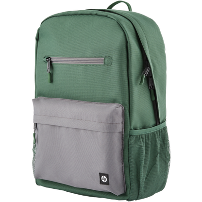 Hp 15.6 inch Campus Laptop Backpack - Grey/Green [7J595AA]