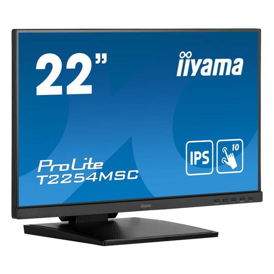 iiyama ProLite T2254MSC-B1AG Monitor PC 54,6 cm (21.5") 1920 x 1080 Pixel Full HD LED Touch screen Nero [T2254MSC-B1AG]