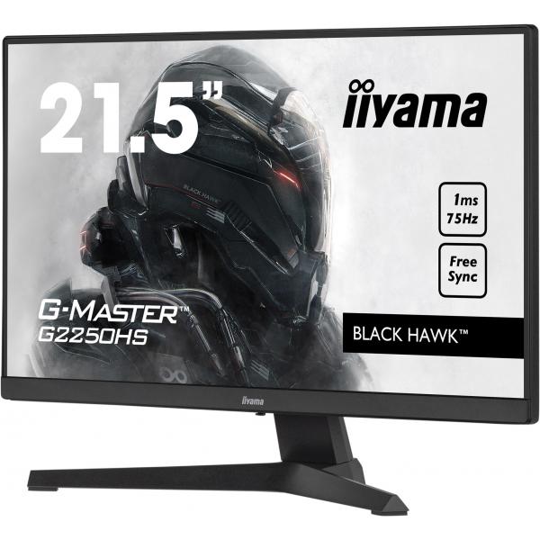 iiyama G-MASTER G2250HS-B1 Monitor PC 54,6 cm (21.5") 1920 x 1080 Pixel Full HD LED Nero [G2250HS-B1]