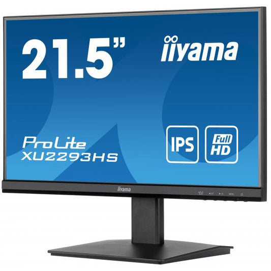iiyama ProLite XU2293HS-B5 Monitor PC 54,6 cm (21.5") 1920 x 1080 Pixel Full HD LED Nero [XU2293HS-B5]