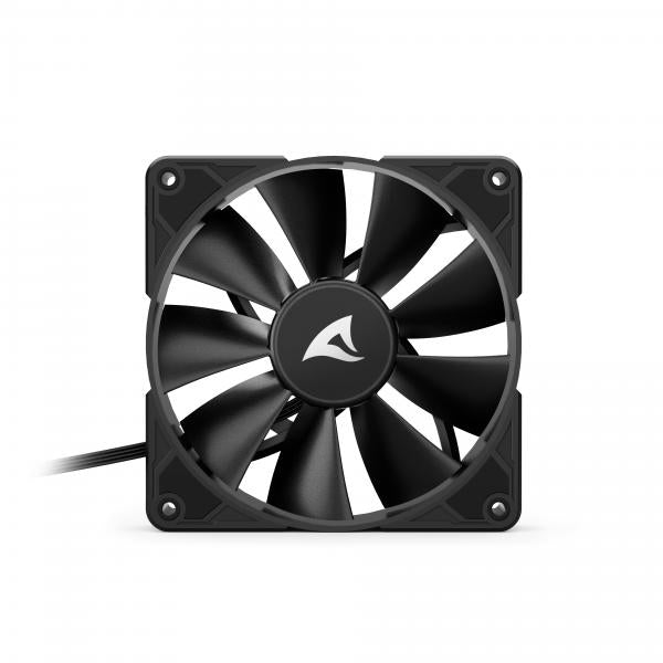 Sharkoon SilentStorm BW120 PWM Case per computer Ventilatore 12 cm Bacca 1 pz [SILENTSTORMBW120]