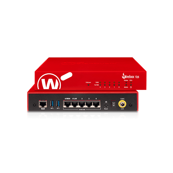 WatchGuard Firebox T25 firewall (hardware) 3,14 Gbit/s [WGT25641]