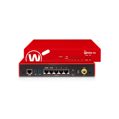 WatchGuard Firebox T25 firewall (hardware) 3,14 Gbit/s [WGT25641]