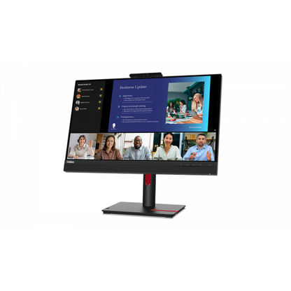 Lenovo ThinkVision T24v-30 - 24 inch - Full HD IPS LED Monitor - 1920x1080 - Pivot / HAS / Webcam [63D8MAT3EU]