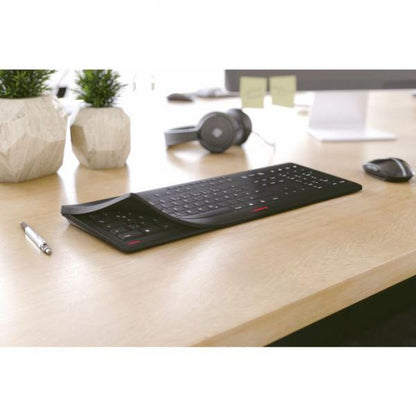 Cherry STREAM PROTECT - Keyboard - Corded - QWERTY - Black [JK-8502EU-2]