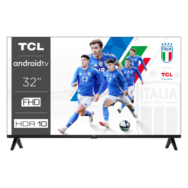 TCL SMART TV 32" LED FULL HD ANDROID e HOTEL TV NERO [32S5400AF]